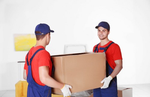 Packing and loading furniture for a Highbury relocation