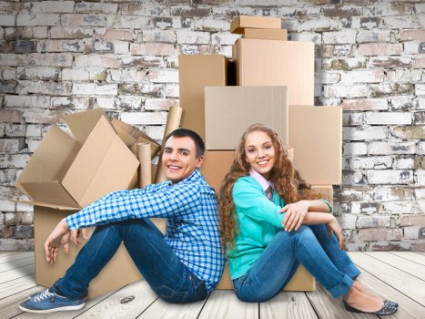Professional packing of household items in a Highbury home