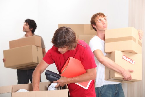 Office removals planning in Highbury with local business move preparation