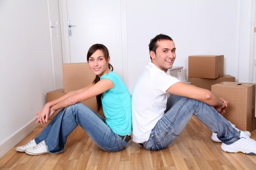 Office relocation support in Highbury with moving equipment