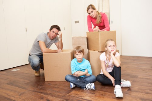 Van transport for home and business removals near Highbury