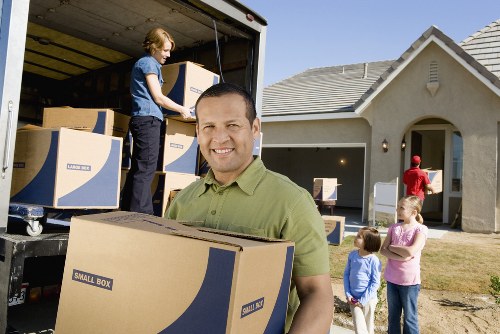 Local removal team handling a family house relocation